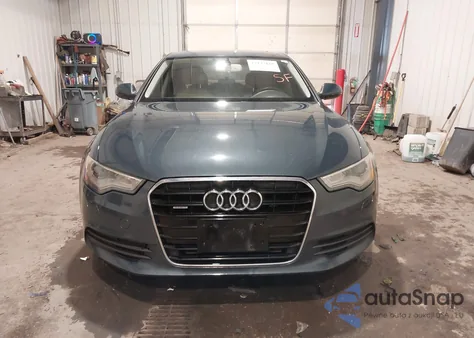 2013 Audi A6 2.0T Premium z USA, uszkodzony, nr VIN WAUGFAFC0DN089207